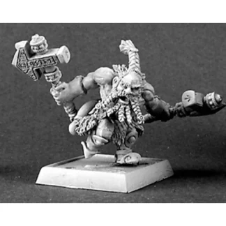 Reaper Miniatures Logan, Dwarf Warlord #14303 Dwarves Unpainted RPG Mini Figure - Your Source for Gaming Essentials Clearance