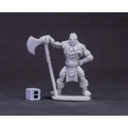 Reaper Miniatures Logar the Executioner #77620 Bones Unpainted Plastic Figure - Your Source for Gaming Essentials Fashion