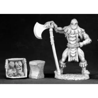 Reaper Miniatures Logar the Executioner #02547 Dark Heaven Unpainted Metal - Your Source for Gaming Essentials Hot