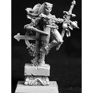 Reaper Miniatures Lola, Overlords Hero #14020 Overlords Unpainted RPG D&D Mini - Your Source for Gaming Essentials Discount