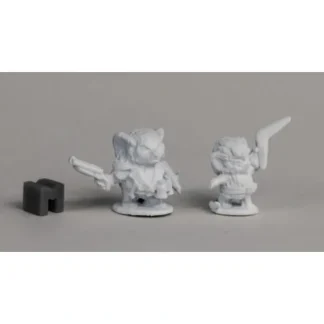 Tabletop Miniatures | Reaper Miniatures Mad Mozz and Wildchild #01625 Unpainted Metal Mini Figure - Your Source for Gaming Essentials