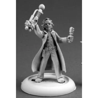 Reaper Miniatures Mad Scientist (Male) #59014 Savage Worlds Unpainted D&D Mini - Your Source for Gaming Essentials Sale