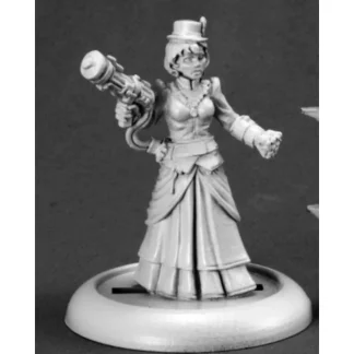 Reaper Miniatures Mad Scientist (Female) #59009 Savage Worlds Unpainted D&D Mini - Your Source for Gaming Essentials Cheap