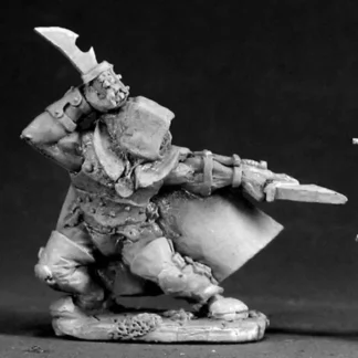 Reaper Miniatures Mag Blackscar, 1/2 Orc #03070 Dark Heaven Unpainted Metal - Your Source for Gaming Essentials Best Sale