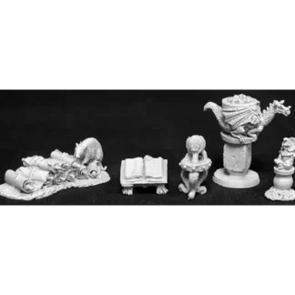 Reaper Miniatures Magic Treasures III (5) 02652 Dark Heaven Unpainted Metal - Your Source for Gaming Essentials Flash Sale