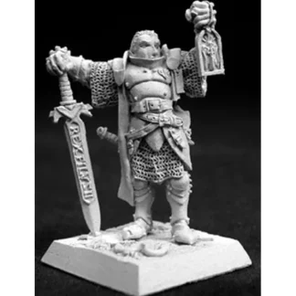 Reaper Miniatures Marcus Gideon, Crusaders Hero #14055 Crusaders Unpainted Mini - Your Source for Gaming Essentials Best
