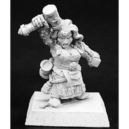 Reaper Miniatures Margara, Dwarf Mage #14082 Dwarves Unpainted RPG Mini Figure - Your Source for Gaming Essentials Cheap