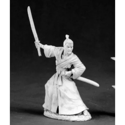 Reaper Miniatures Masaki, Ronin 03524 Dark Heaven Legends Unpainted Metal Figure - Your Source for Gaming Essentials Best Sale