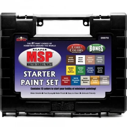 Reaper Miniatures Master Series Paints #09970 Starter Set for Mini Figures - Your Source for Gaming Essentials Store