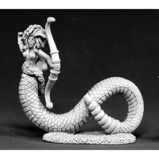 Reaper Miniatures Medusa #02354 Dark Heaven Legends Unpainted Metal RPG Figure - Your Source for Gaming Essentials New