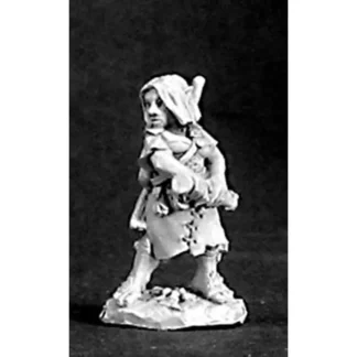 Tabletop Miniatures | Reaper Miniatures Melantha, Female Halfling #03234 Dark Heaven Unpainted Metal - Your Source for Gaming Essentials