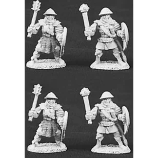 Reaper Miniatures Men At Arms Of Breonne 4 Pieces #06002 Dark Heaven Legends - Your Source for Gaming Essentials Best Sale