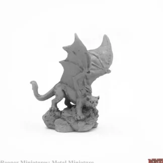 Reaper Miniatures Mercurix Winged Cat #03977 Dark Heaven Legends Unpainted Metal - Your Source for Gaming Essentials Best Sale
