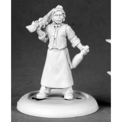 Reaper Miniatures Mickey O'Doul, Wild West Bartnder #50155 Chronoscope Figure - Your Source for Gaming Essentials Online