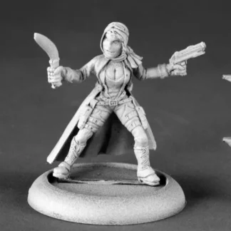 Reaper Miniatures Mira, Post-Apoctalyptic Heroine #50133 Chronoscope Mini Figure - Your Source for Gaming Essentials Cheap