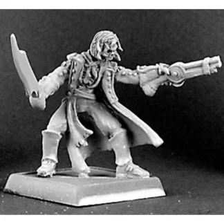Reaper Miniatures Mister Blood, Razig Captain #14271 Razig Unpainted D&D Mini - Your Source for Gaming Essentials Clearance