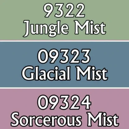 Reaper Miniatures Misty Colors #09812 Master Series Triads 3 Pack .5oz Paint - Your Source for Gaming Essentials Store