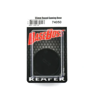 Reaper Miniatures 55mm Round Gaming Base (10) #74050 Accessory - Your Source for Gaming Essentials Shop
