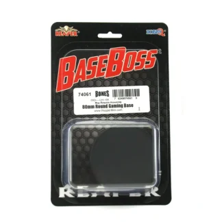 Reaper Miniatures 80mm Round Gaming Base (4) #74061 Accessory - Your Source for Gaming Essentials Cheap