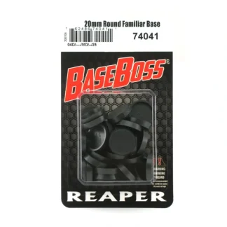 Tabletop Miniatures | Reaper Miniatures 20mm Round Plastic Flat Top Base (25) RPG Accessory #74041 - Your Source for Gaming Essentials