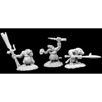 Reaper Miniatures Molemen (3 Pieces) #02912 Dark Heaven Legends Unpainted Metal - Your Source for Gaming Essentials Hot