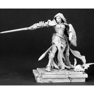 Reaper Miniatures Monique DeNoir (54mm) #01444 Unpainted Metal Mini Figure - Your Source for Gaming Essentials Cheap