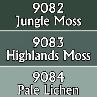 Tabletop Miniatures | Reaper Miniatures Moss Colors #09728 Master Series Triads 3 Pack .5oz Paint - Your Source for Gaming Essentials