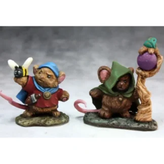 Reaper Miniatures Mousling Druid & Beekeeper #03744 Dark Heaven Unpainted Figure - Your Source for Gaming Essentials Shop