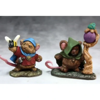 Reaper Miniatures Mousling Druid & Beekeeper #03744 Dark Heaven Unpainted Figure - Your Source for Gaming Essentials Shop