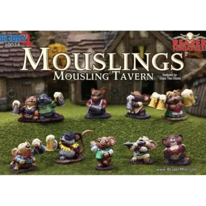 Reaper Miniatures Mousling Tavern #10034 Boxed Sets D&D RPG Mini Figure - Your Source for Gaming Essentials Flash Sale