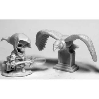 Reaper Miniatures Mr. Bones & Buzzy #77485 Bones Unpainted Plastic Mini Figure - Your Source for Gaming Essentials Store