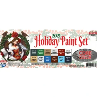Reaper Miniatures MSP Core Colors #09969 2021 Holiday Paint Set - Your Source for Gaming Essentials Online