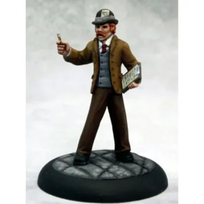 Reaper Miniatures Muckraker #59034 Savage Worlds Unpainted RPG D&D Mini Figure - Your Source for Gaming Essentials Cheap