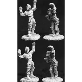 Reaper Miniatures Mummies (4 Pieces) 06058 Dark Heaven Legends Army Packs Figure - Your Source for Gaming Essentials Shop
