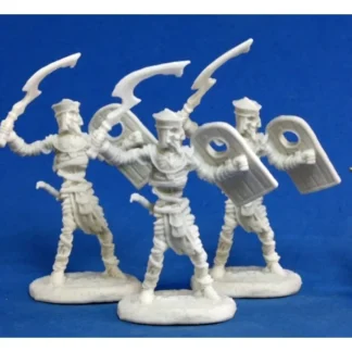 Reaper Miniatures Mummy Warrior (3) #77146 Bones Unpainted Plastic Mini Figure - Your Source for Gaming Essentials Cheap