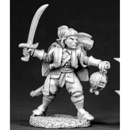 Reaper Miniatures Nabin, Desert Ranger #02586 Dark Heaven Unpainted Metal - Your Source for Gaming Essentials Fashion