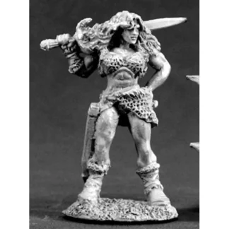 Tabletop Miniatures | Reaper Miniatures Nadia of the Blade #03409 Dark Heaven Legends Unpainted Metal - Your Source for Gaming Essentials