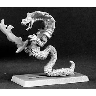 Reaper Miniatures Nagendra Venomspitter #14326 Reptus Unpainted RPG Mini Figure - Your Source for Gaming Essentials Discount