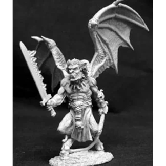 Reaper Miniatures Narglauth, Fire Demon #02654 Dark Heaven Unpainted Metal - Your Source for Gaming Essentials Clearance