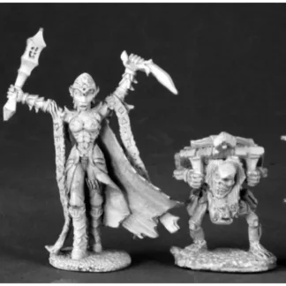 Reaper Miniatures Nathrae, Dark Elf Cleric #03110 Dark Heaven Unpainted Metal - Your Source for Gaming Essentials Cheap