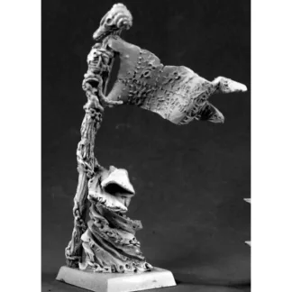 Reaper Miniatures Necropolis Standard Bearer #14526 Necropolis Unpainted Mini - Your Source for Gaming Essentials Best