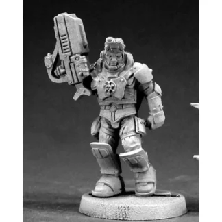 Reaper Miniatures Nick Stone, IMEF Squad Leader #50014 Chronoscope Mini Figure - Your Source for Gaming Essentials Fashion