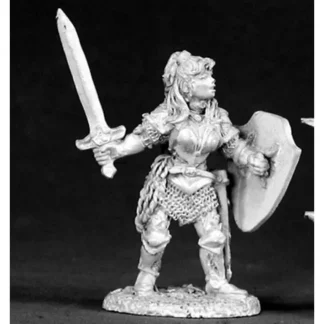 Reaper Miniatures Nicole Of the Blade 02535 Dark Heaven Legends Unpainted Metal - Your Source for Gaming Essentials Discount