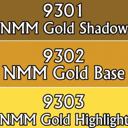 Reaper Miniatures NMM Gold Colors #09801 Master Series Triads 3 Pack .5oz Paint - Your Source for Gaming Essentials Fashion