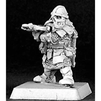 Reaper Miniatures Nogrin, Dwarf Adept #14325 Dwarves Unpainted RPG Mini Figure - Your Source for Gaming Essentials Best Sale
