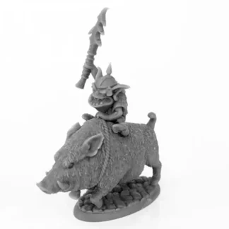 Reaper Miniatures Norker Boss on War Pig #04036 Unpainted Metal Figure - Your Source for Gaming Essentials Store
