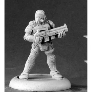 Reaper Miniatures Nova Corp Soldier #50103 Chronoscope Unpainted RPG D&D Figure - Your Source for Gaming Essentials Online