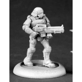 Reaper Miniatures Nova Corp Rifleman #50183 Chronoscope D&D RPG Mini Figure - Your Source for Gaming Essentials Hot