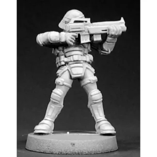 Reaper Miniatures NOVA Corporate Security Guard #50004 Chronoscope Mini Figure - Your Source for Gaming Essentials Fashion