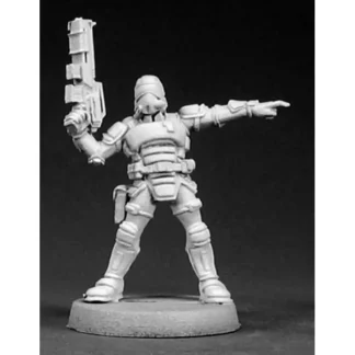 Reaper Miniatures NOVA Corporate Security Sergeant #50005 Chronoscope Figure - Your Source for Gaming Essentials Cheap